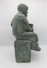 karin beek  de vangst  brons x23x22 cm. 2820 00  3 2053