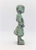 gerry van der velden  meisje  brons  5x7 5x6cm. 600 00  6 2423