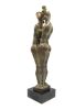 AMIRAN DJANASHVILI  Tweeling vriendinnen  brons x10x10 cm. 2600 00  6 3387