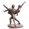 Orfee danspaar  bronze H   cm 2 5183